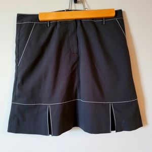Annika Cutter & Buck skort. Size 6/36. Black.